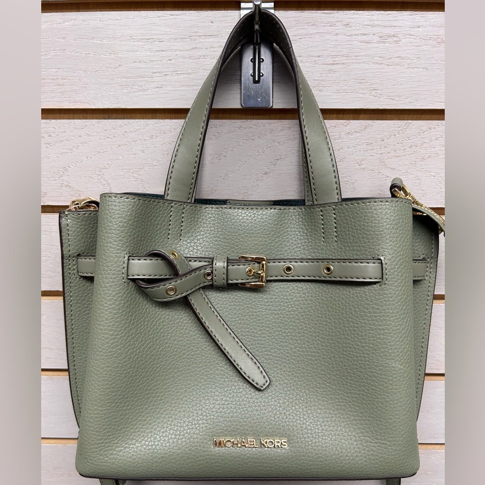 Michael Kors Green Satchel